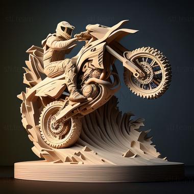 3D модель Ямаха WR250F (STL)